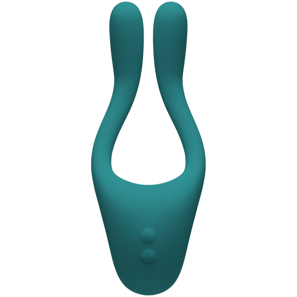 Tryst V2 Bendable Multi Erogenous Zone Massager Remote Teal - OmniPleasures