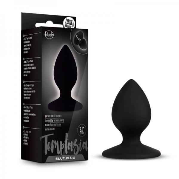 Temptasia - Slut Plug - Black - OmniPleasures