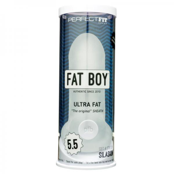 Fat Boy Ultra Fat Sleeve Clear - OmniPleasures