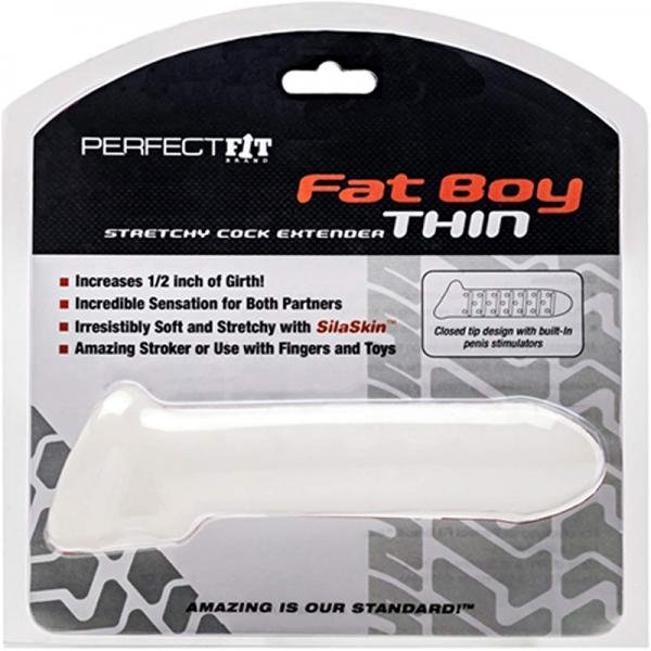 Fat Boy Thin Sleeve Clear - OmniPleasures