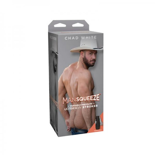 Man Squeeze - Chad White - Ultraskyn Stroker - Ass Vanilla - OmniPleasures