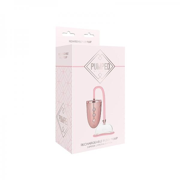 Rechargeable Pussy Pump - Pink - OmniPleasures