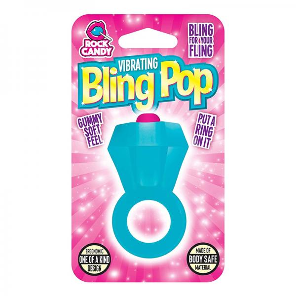 Bling Pop Ring - Blue - OmniPleasures