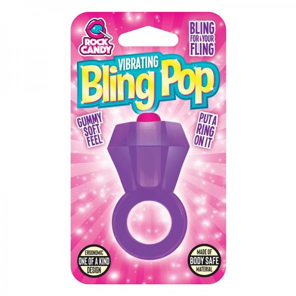 Bling Pop Ring - Purple - OmniPleasures