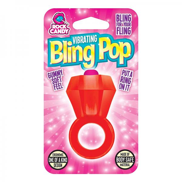 Bling Pop Ring - Red - OmniPleasures