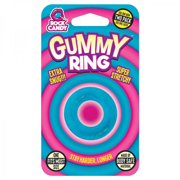 Gummy Ring - Blue - OmniPleasures