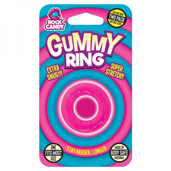 Gummy Ring - Pink - OmniPleasures