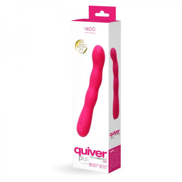 Quiver Plus Vibe Deep Foxy Pink - OmniPleasures