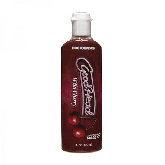 Goodhead Wild Cherry Oral Gel 1oz. - OmniPleasures