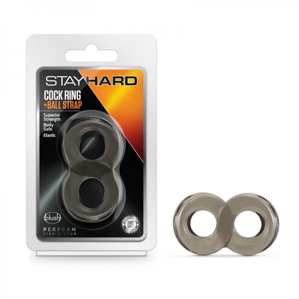 Stay Hard Cock Ring And Ball Strap - OmniPleasures