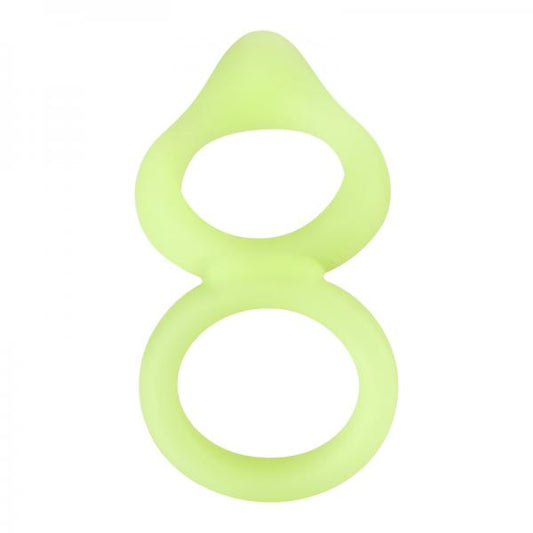 Forto F-88: Double Ring 100% Liquid Silicone Gitd - OmniPleasures