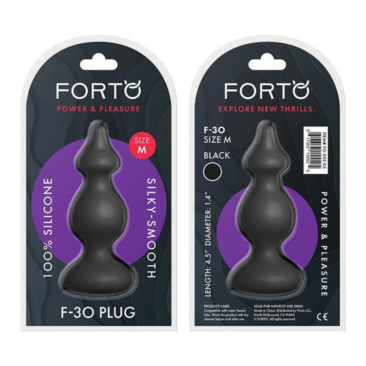 Forto F-30: Pointer Med Black - OmniPleasures