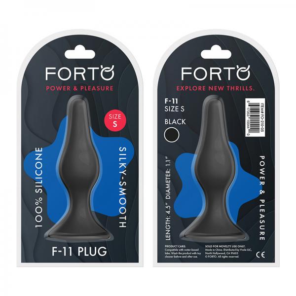 Forto F-11: Lungo Sm Black - OmniPleasures