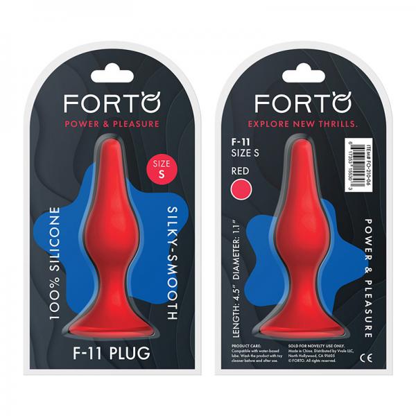 Forto F-11: Lungo Sm Red - OmniPleasures