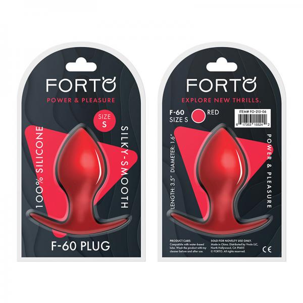 Forto F-60: Spade Sm Red - OmniPleasures