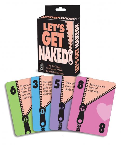 Let's Get Naked Card Game - OmniPleasures