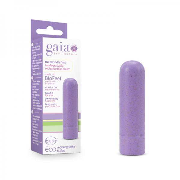 Gaia Eco Rechargeable Bullet Lilac - OmniPleasures