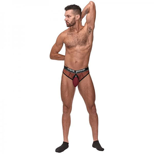 Mp Cock Pit Net Cock Ring Thong Bur Lx - OmniPleasures