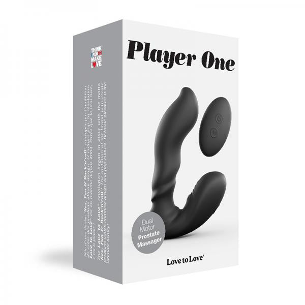 Love To Love Player One Black - OmniPleasures