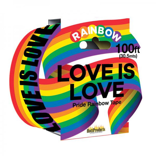 Love Is Love - Rainbow Style - Caution Party Tape - 100' - OmniPleasures