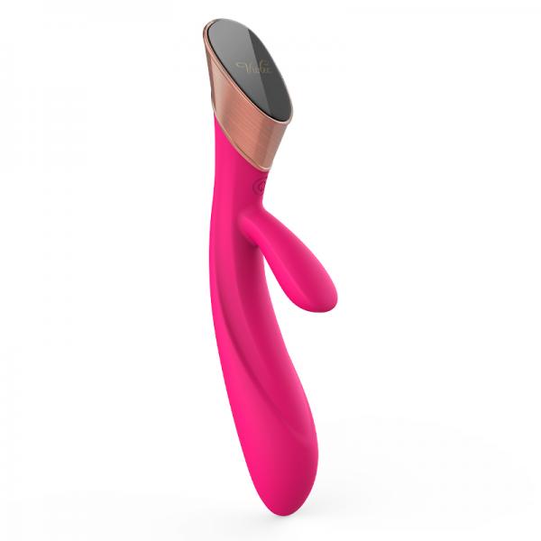 Metis Touch Panel Rabbit Vibrator Fuchsia - OmniPleasures