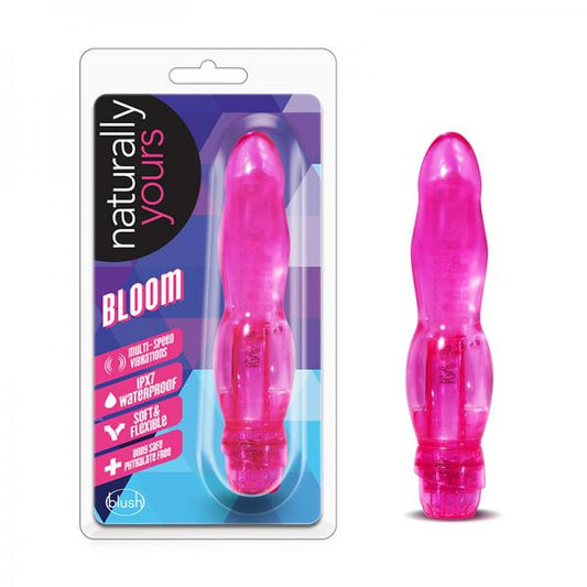 Naturally Yours Bloom Flexible Vibrator - Pink - OmniPleasures