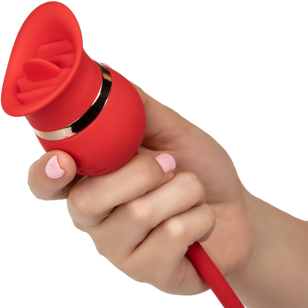 French Kiss Casanova Clit Stimulator - (2 in 1 Tongue & Bullet Vibrator!) - OmniPleasures