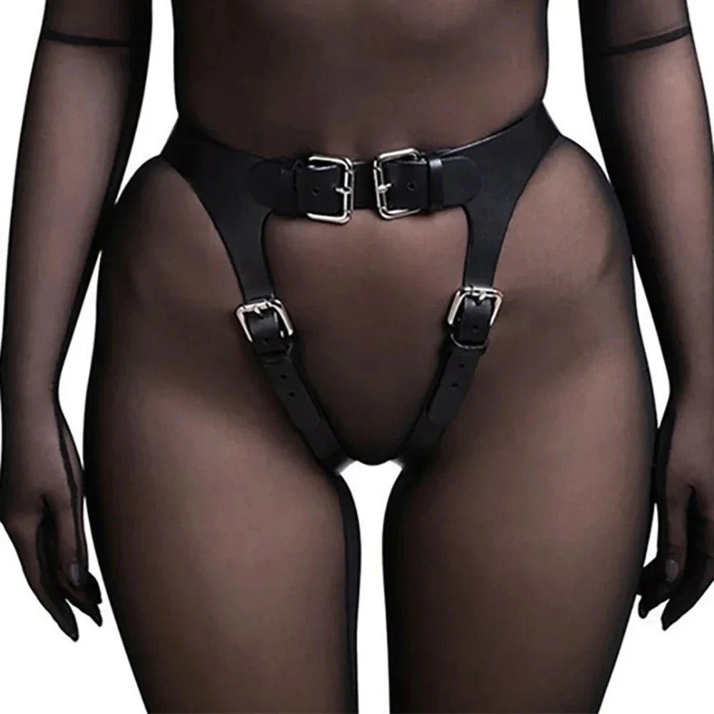 Sexy Leather Full Body Harness