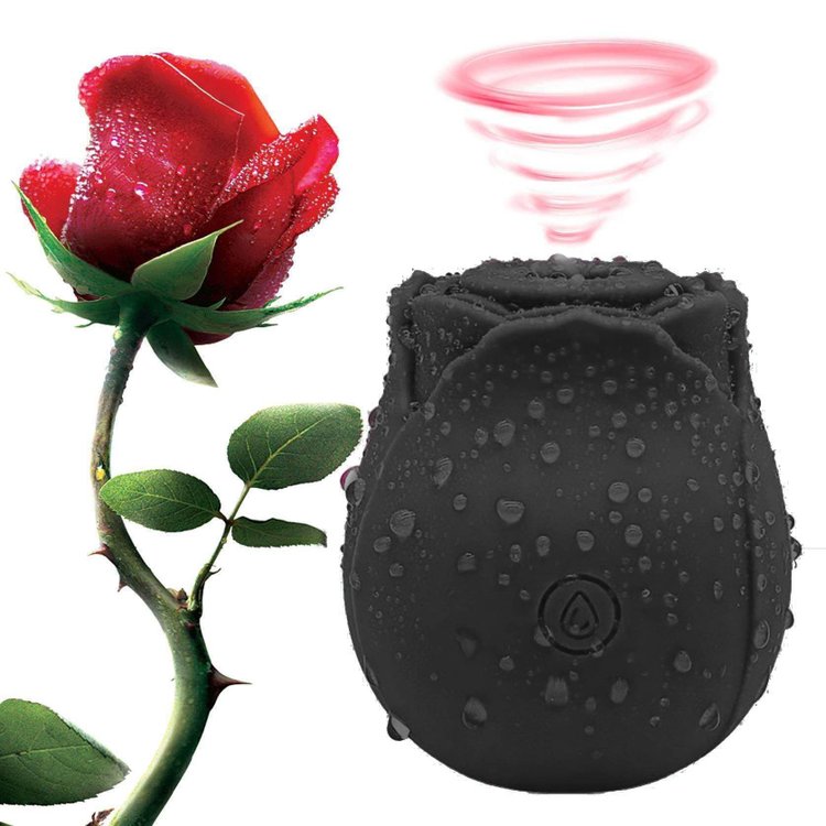 TikTok Rose Toys Pulse Sucking Vibrator Quiet Waterproof Sex Toy - OmniPleasures